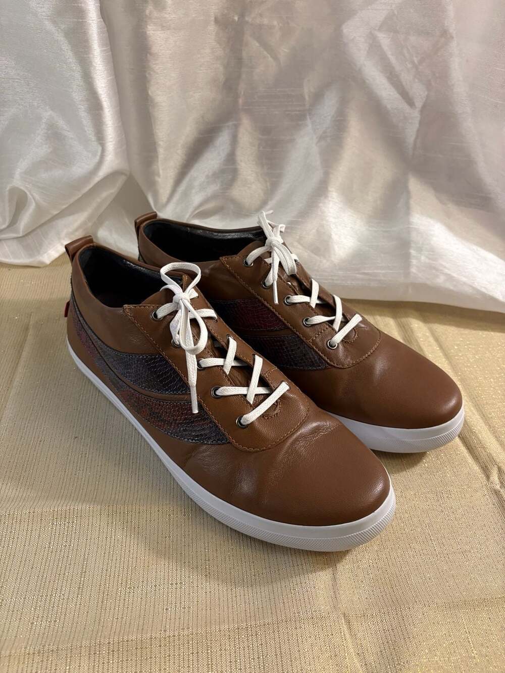 Marc Joseph New York Bowery Leather Sneakers Size 11